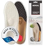 BERGAL THERMO TEC FUSSBETT 1 Paar Wintersohlen mit Fußbett mit Aluminium-Kälte-Isolierung, Winter-Einlagen mit Mehrfach-Kälteisolierung, Schuheinlagen, Thermosohle, Gr.39
