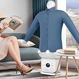 zxmeimm Bügelpuppe–Hemdenbügler & Bügelmaschine für Hemden,Blusen,T-Shirts,Hosen – Bügelautomat mit 3-in-1 Bügeln & Trocknen Funktionen – effiziente Bügelhilfe