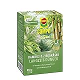 COMPO Bambus & Ziergräser Langzeit-Dünger, Umweltschonendere Rezeptur, 5 Monate Langzeitwirkung, 850 g, 22 m²