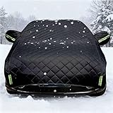 Auto Halbgarage Abdeckplane Outdoor Hagelschutz Für Toyota C-HR(2016-2025), Autoabdeckung Winter/Sommer Wasserdicht Schneefest Autohaube Autoplanen & Garagen