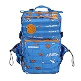 ELITRAINX 25L taktischer militärischer wasserdichter Rucksack für Sport, Flugzeugkabine, Fitnessstudio, Outdoor, CrossTraining von Elitex Training, cookie, 39 x 26 x 30 cm