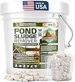 Teichschlammentferner – 4,5 kg nützliche Teichbakterien & Enzymbehandlung – 100% natürlicher Schlammfauler – sicher für alle Wasserlebewesen und Erholung – hergestellt in den USA
