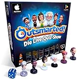 Outsmarted – Das Digitale Quizshow-Brettspiel | Kinder, Jugendliche und Erwachsene | Spielabend der nächsten Generation für Familie und Freunde | 2–24 Spieler | Ab 8 Jahren | Über 10.000 Fragen