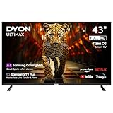 DYON ULTIMAX 43F-TI – 43 Zoll (108 cm) Full-HD Smart TV mit Samsung Tizen OS, Triple Tuner (DVB-C/-S2/-T2), Samsung Smart & Gaming Hub, Prime Video, Netflix, Disney+ [2025]