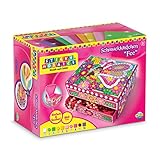 ORB Sticky Mosaic Schmuckkästchen Fee, Mosaik Klebebilder, Bastelset Kinder, Geschenke für Mädchen und Jungen, Moosgummi Aufkleber, Beschäftigung Kindergeburtstag Geschenkideen Deko basteln ab 5 Jahre