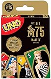 UNO Mattel 75th Anniversary Card Game for 7 Year Olds & Up
