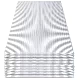 Vigevee 14x Polycarbonat Hohlkammerstegplatten 4mm Doppelstegplatte Polycarbonat 60,5 x 121 cm | 10,25 m² Gewächshausplatte UV-beständigen für Gewächshaus Garten Treibhaus Ersatzplatten