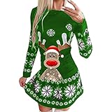 TYUIOP winterkleid weihnachtskleid Winterkleidung Damen Outdoor Festliche Oberteile Damen weihnachtskleid rot Schwarze Kleider Vintage Kleider Damen Strickkleid Damen midi winterkleid