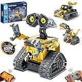 Sillbird Roboter Kinder für Jungen, 3-in-1-Technik Roboter mit App-Fernsteuerung, Wall/Mech Dinosaurier/Stunt-Auto Programmierbares Bauspielzeug, Kreative Geschenke für Jungen und Mädchen ab 8+ Jahren