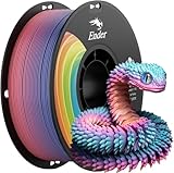 Creality Ender PLA+ Filament für 3D-Drucker, 1,75mm 3D Druck Filament, 1kg Spule, Maßgenauigkeit +/- 0,02mm, passend für die meisten FDM 3D Drucker,Bunt