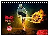 BMX My Life (Tischkalender 2023 DIN A5 quer), Calvendo Monatskalender