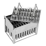 HWGING Eisform aus Edelstahl, 30 Stück, Selbstgemachte Eisform für die Küche zu Hause