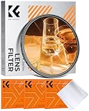 K&F CONCEPT Variabler 82mm Sternfilter 4 Punkte, 8 Punkte für Sternenlichteffekte (Nano-Klear)