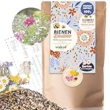 Blumensamen I 100g I 100m² Samen mehrjährig und einjährig I Samen für Bienen Blumenmischung I Wildblumensamen für Balkonblumen und Wildblumen I bunte Bienenweide