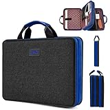 ZINZ B01K03 Schlanke, erweiterbare Laptoptasche, verbesserte Schutzhülle, langlebig, recycelt, kompatibel mit MacBook 15 Zoll und 16 Zoll und den meisten 15,6 Zoll / 15,6 Zoll / 40,6 cm (15,6 Zoll)