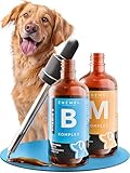 ENEMEL Vitamin B & Multivitamin Hund Tropfen Set – 2X 100 ml flüssige Vitamine für Hunde, B-Vitamin Komplex & Multivitamin Formel mit 12 Vitaminen, tägliche Ergänzung, Made in Germany