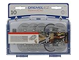 Dremel 2615S690JA SpeedClic Schneid-Set (SC-Aufspanndorn, 6 Metall- Trennscheiben, 2 dünne Präzisionstrennscheiben, 2 Kunstoff-Trennscheiben, Aufbewahrungsbox)