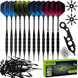 Set mit 12 Dartpfeilen 18 Gramm Pfeile Softdart