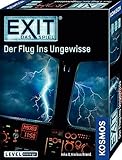 KOSMOS 691769 EXIT – Das Spiel – Der Flug ins Ungewisse, Level: Einsteiger, Escape Room Spiel, EXIT Game für 1–4 Spieler ab 10 Jahren, einmaliges Gesellschaftsspiel