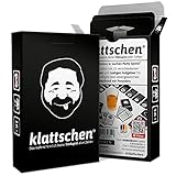 DENKRIESEN klattschen® – Original Edition | Ab 16 Jahren | Ab 2 Spieler | Kartenspiel | Partyspiel | Trinkspiel