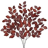 Arborus 3 STK Künstliche Herbstzweige 105 cm Kunstzweige für Bodenvase Künstliche Herbstpflanzen Zweige Deko Aesthetic Herbststrauß Künstlich Herbstdeko für Vase Innen Deko Tisch Regal Kamin