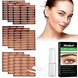 396 Stück Schlupflider Stripes, Schlupflider Tapes, Augenlid Stripes, Double-Sided Eyelid Tapes, Unsichtbare Sofort-Lidstraffung für Unebenheiten/Tropfen/Haubenlider, mit Pinzette Gabelstange, M+L+XL