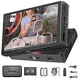 PortKeys PL5 Capture Card Monitor 4K HDMI-Touchscreen mit 360°-Farbkorrektur, USB 3.0-Schnellübertragung, anamorphes De-Squeeze, 1920x1080p60-Ausgabe, Live-Streaming-Monitor