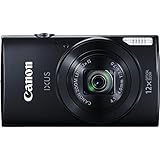 Canon IXUS 170 Digitalkamera (20 MP, 12-Fach optisch, Zoom, 24-Fach ZoomPlus, Opt. Bildstabilisator, 6,8cm (2,7 Zoll) LCD-Display, HD-Movie 720p) schwarz