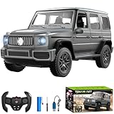 Ferngesteuertes Auto, Maßstab 1:14 RC Off-Road Spielzeugauto, Türen Offen/Sound und Licht, 2.4G Elektrische Offroad-Simulation Induktion Fernbedienung Auto Mit Licht, Musik und Geste