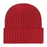 Strickmützen Grobstrick Beanie Mütze Winter Ski Cap Baggy Bommelmütze Gefütterte Thermomütze Chunky Sportmütze Kunstpelz Snow für Kaltes Wetter Deal Boxershorts