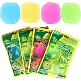 Tastaturreiniger Gel 4 Stück - Tastatur Reinigung Universeller Staubreiniger, Auto Innenraum Reiniger, Keyboard Cleaner für Laptops, Computers, Taschenrechner, Auto Reinigungsset, 80g x 4, Vier Farben