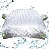 Hagelschutzplane Auto für VW T-ROC Cabriolet 2019-2021, Halbgarage Für Auto,Autoabdeckung Atmungsaktiv, Schutz vor Schnee,Anti-Kratzer, Uv Beständig