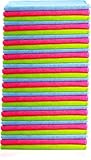 Glart Fusselfreie Mikrofaser-Auto-Reinigungstücher, weich, saugfähig und lackschonend, 40 x 40 cm - Blau, Grün, Rosa (30er-Pack)