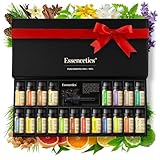 Essencetics Ätherische Öle Set (20 x 10ml Fläschchen) – 100% Reine Aromatherapie Duftöle für Diffuser, Entspannung, DIY-Projekte & Hautpflege - Essential Oils Set