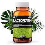 Lactoferrin 250 mg / Kapsel - XXL Packung 62 kapseln - 100% aus Schweizer Kuhmilch gewonnen durch modernste Produktionsverfahren