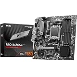 MSI PRO B650M-P Motherboard, Micro-ATX - Unterstützt AMD Ryzen 7000 Series Prozessoren, AM5 - DDR5 Memory Boost 6000+MHz/OC, 1 x PCIe 4.0 x16, 2 x M.2 Gen4, 2.5G LAN