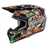 O'NEAL | Motocross-Helm | MX Enduro Motorrad | ABS-Schale, Lüftungsöffnungen für optimale Belüftung & Kühlung | 3SRS Helmet Crank 2.0 | Erwachsene | Multi | Größe L