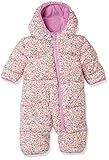 Amazon Essentials Unisex Baby Wasserabweisender Winter Puffer Wimpelkette Anzug Elfenbein zartes Blumenmuster 24 Monate