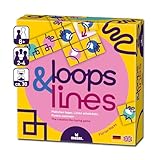 moses. Loops & Lines, kreatives Plättchen-Legespiel & Strategiespiel für Freunde & die ganze Familie, farbenfrohes Gesellschaftsspiel für Kinder & Erwachsene ab 8 Jahren, Yellow