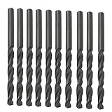 New Lon0167 10 Stück Metallbohrer Gerade Bohrloch HSS 3,2 mm Dia Spiralbohrer (10 Stücke Metall Bohren Zylinderschaft HSS 3,2mm Durchmesser Spiralbohrer)