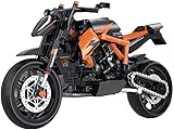 KeKeDuo Technik Motorrad Bausteine Supermotorrad, 579 Klemmbausteine Technik Rennen Superbike Modellbausatz Kompatibel mit Andere Marken