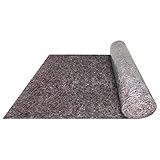 TRMLBE Malervlies 50m Malerfliesrolle 180g/m² Maler Abdeckvlies 1m Breit Abdeckvlies mit Anti-Rutsch Beschichtung & PE-Folie Malerflies Aufrollbar Schutzvlies