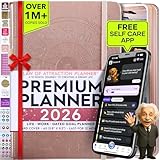 Law of Attraction Terminplaner 2026 – Wochen- & Monatsplaner Januar–Dezember | Life Organizer für Ziele, Produktivität & Achtsamkeit | Dankbarkeitstagebuch, Sticker & Geschenkbox