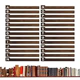 Schallplatten Trennblätter A Bis Z - 26-Teiliges Alphabetisches Aufbewahrungssystem - Sammlungsordner Für Schallplatten | Für Musikliebhaber Deko Wohnzimmer Arbeitszimmer Schlafzimmer Und Büro