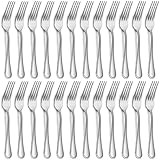 Gabeln 24 Stück, Gifcomda Edelstah Tafelgabeln Set 7.87'' (20cm), Exquisit hochglanzpoliert Gabeln Set für Zuhause/Restaurant/Partei, Spülmaschinenfest