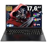 jumper Laptop 17,6 Zoll, 100% sRGB FHD Display, 16GB RAM 512GB SSD + 128GB eMMC, N95 CPU, Leuchtende Tastatur, WiFi-6, 7000mAh, Notebook für Studenten und Unternehmen