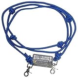 Hill Leather Company 2,4 m Poly-Zügel – Seilzügel – Blau – 1,9 cm Scherenverschluss – Westernzügel