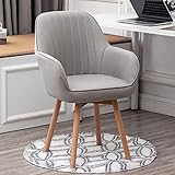 Esszimmerstühle im Mid-Century-Stil, Samt, gepolstert, drehbar, bequeme Sessel für modernes Büro oder Schminktisch, stilvolle und funktionale Möbel für Zuhause oder Geschäft