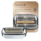 Series 9 Pro Elektrorasiererkopf, Ersatz-Scherkopf, kompatibel mit Braun 9 Series Foil Rasierer 9477cc, 9330s, 9465cc, 9460cc, 9419s, 9390cc, 9385cc