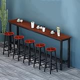 Moderner Frühstücks-Bartisch für Zuhause und Restaurant, hoher Tisch für Küche, Outdoor, Terrasse und Heizkörper, stilvolle Bartische für drinnen und draußen, Esstisch, Frühstückstisch für kleine